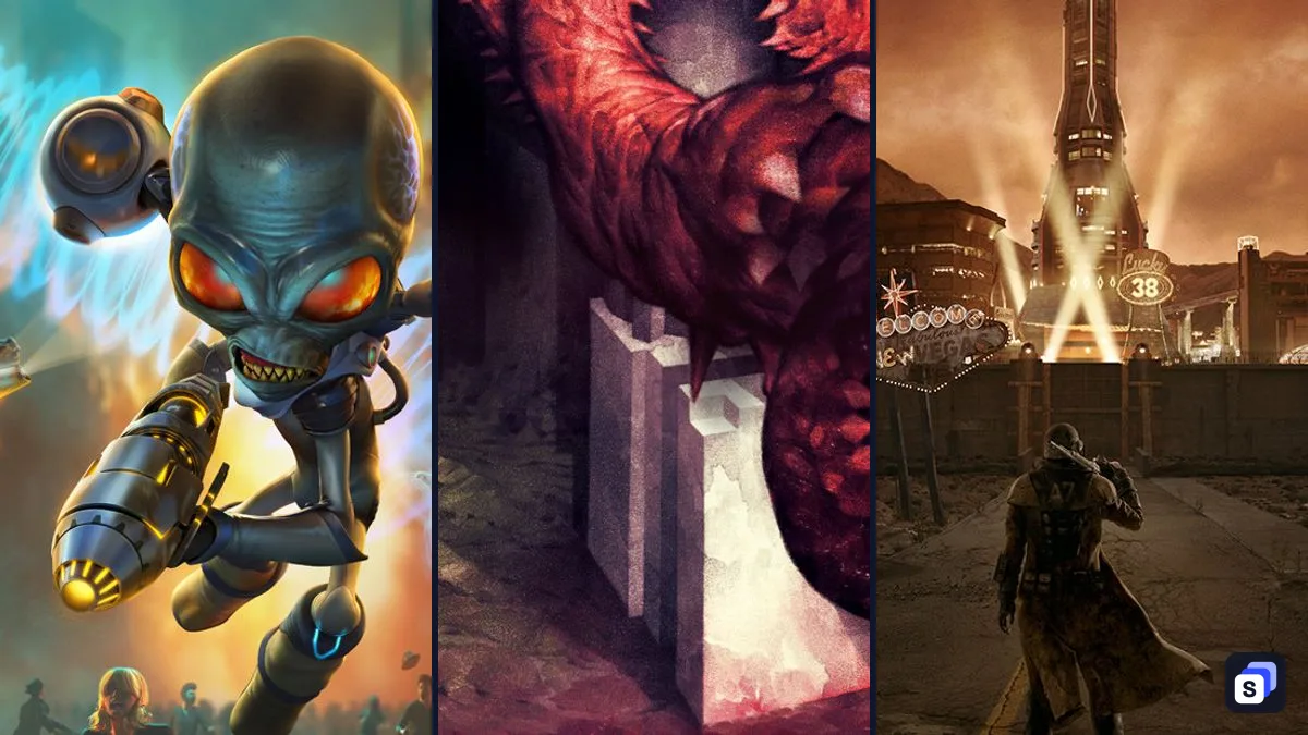 Artwork di Destroy All Humans!, CARRION e Fallout: New Vegas