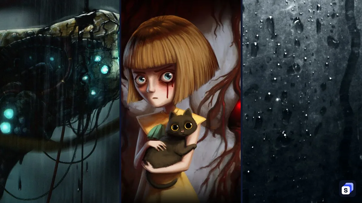 Illustrations de SOMA, Fran Bow et Visage