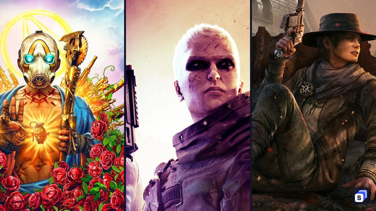 Illustrations de Borderlands 3, OUTRIDERS et Remnant: From the Ashes