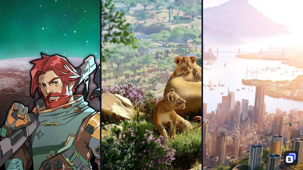 Arte de RimWorld, Planet Zoo e Cities: Skylines II