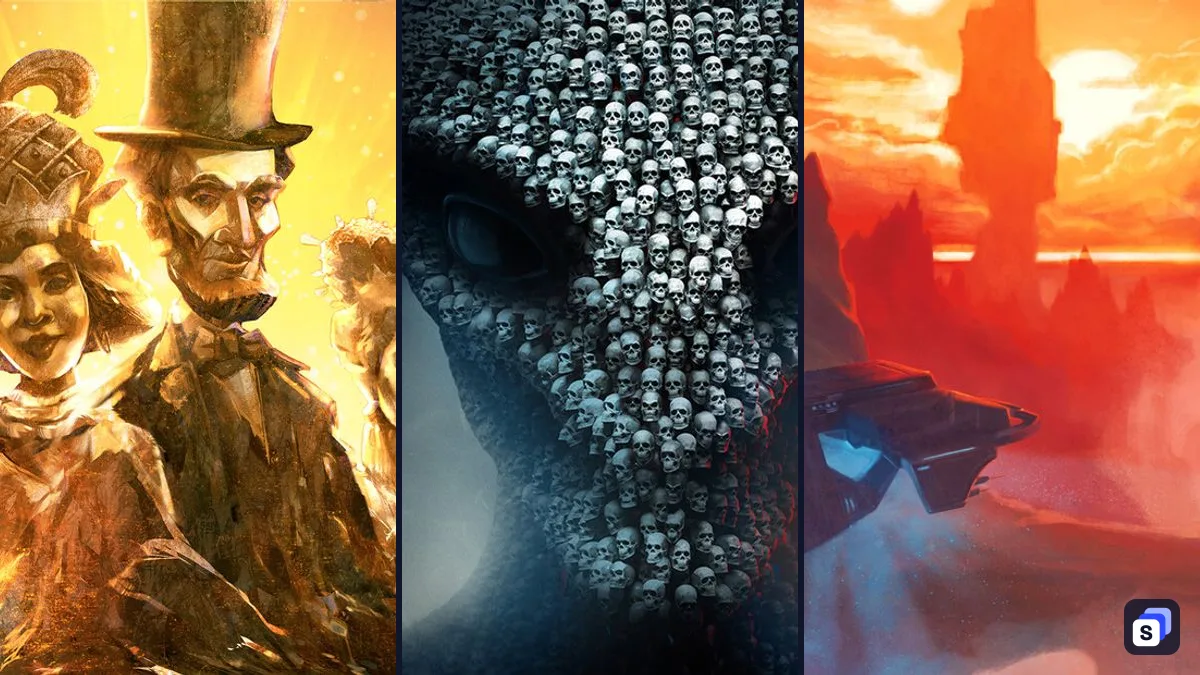 Key art from Sid Meier’s Civilization VI, XCOM 2 and Stellaris
