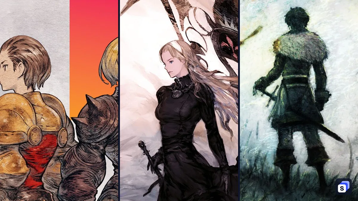 Illustrations de FINAL FANTASY TACTICS - The Ivalice Chronicles, Tactics Ogre: Reborn et TRIANGLE STRATEGY