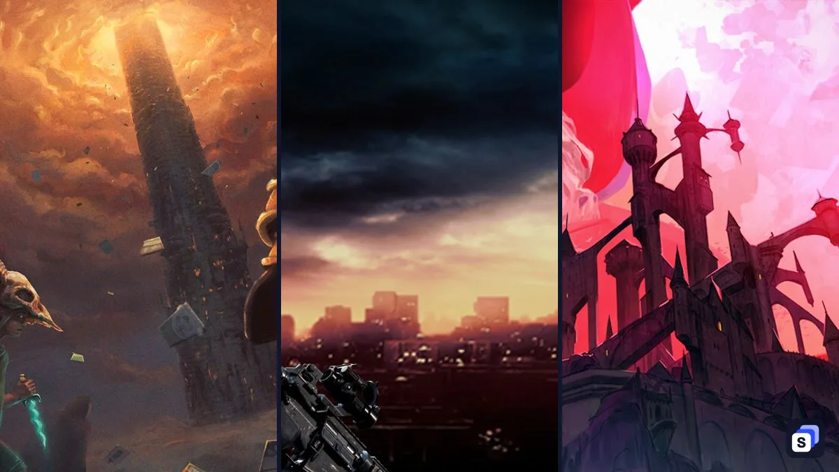 Arte de Slay the Spire, Resident Evil 3 y Dead Cells