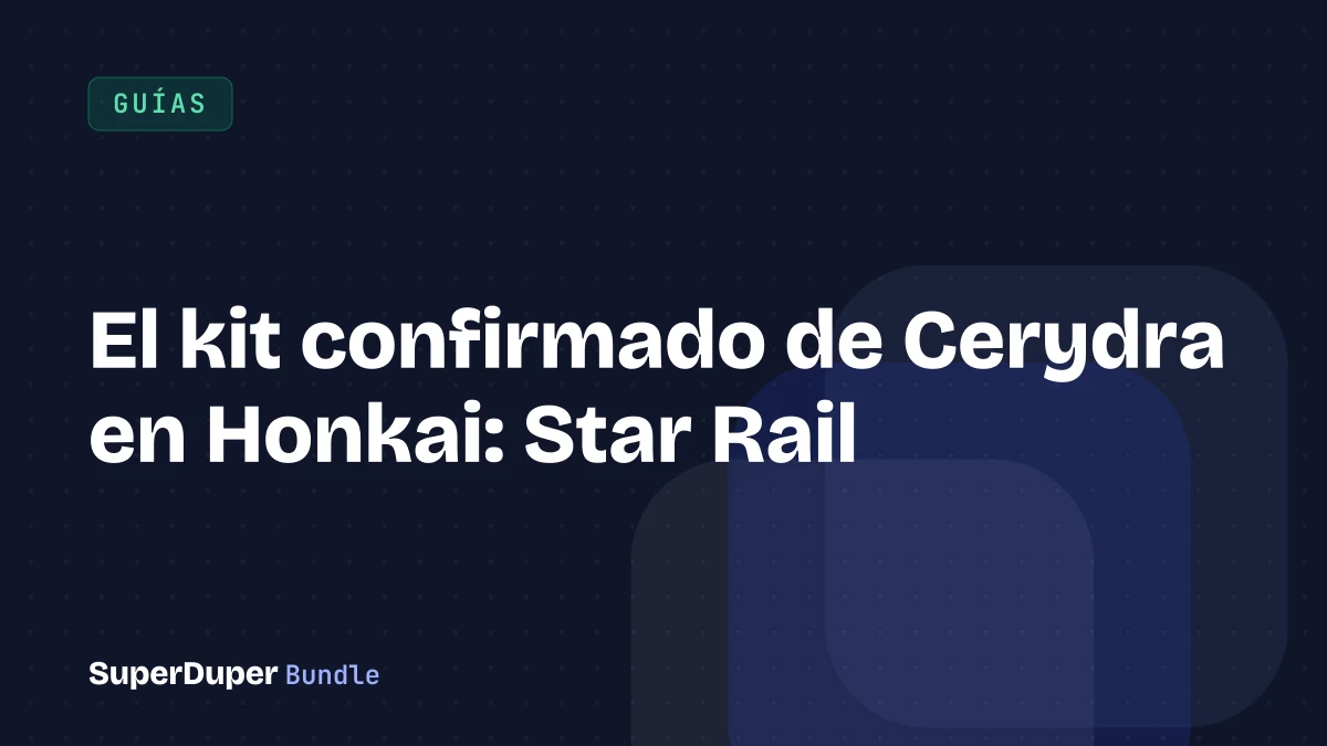 El kit confirmado de Cerydra en Honkai: Star Rail