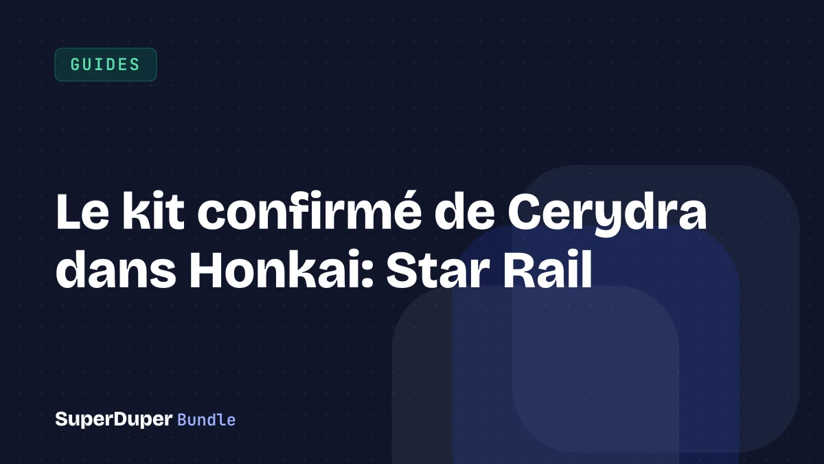 Le kit confirmé de Cerydra dans Honkai: Star Rail