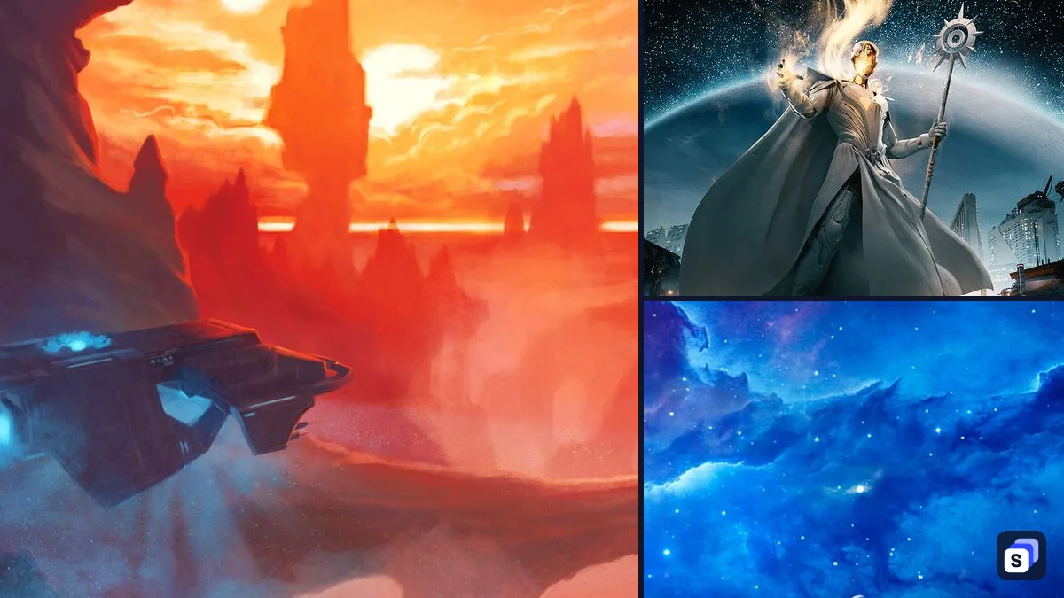 Stellaris key art next to ENDLESS Space 2 and Distant Worlds 2, two games like it