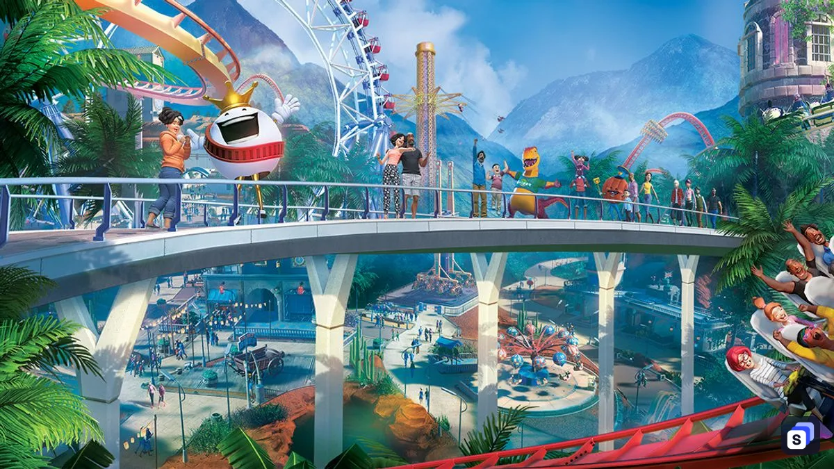 Planet Coaster official key art