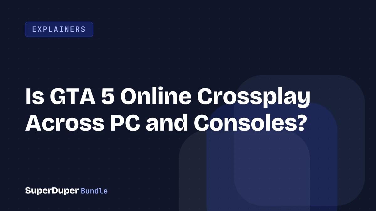 Is GTA 5 Online Crossplay Across PC and Consoles?