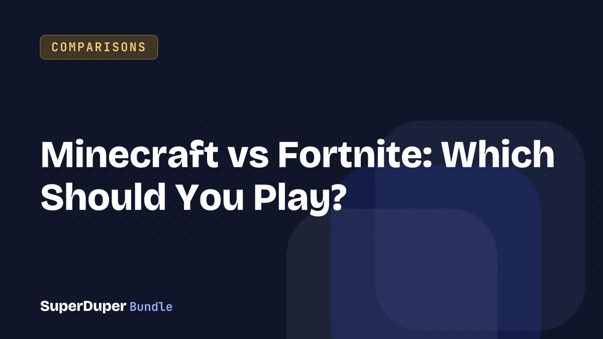 Minecraft vs Fortnite: Which Should You Play?