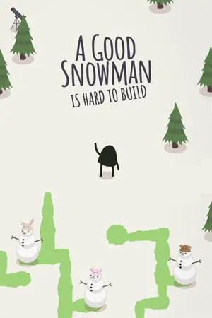 Portada de A Good Snowman Is Hard To Build