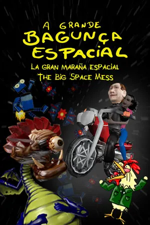 A grande bagunça espacial - The big space mess cover art