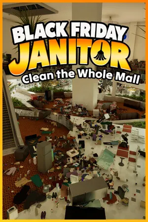 Black Friday Janitor: Clean the Whole Mall cover art