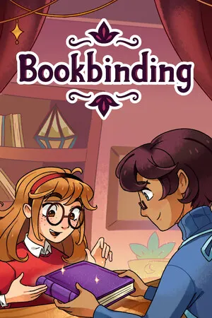 Bookbinding – Dark Cozy Sim cover art