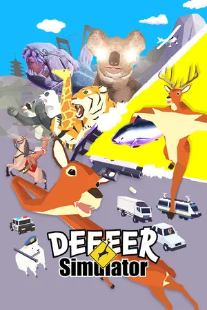 DEEEER Simulator: Your Average Everyday Deer Game cover art