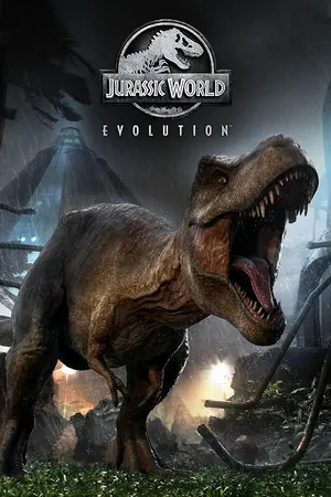 Jurassic World Evolution cover art