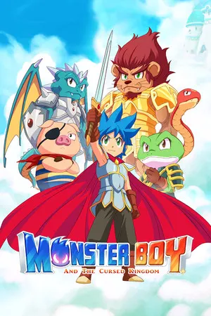 Copertina di Monster Boy and the Cursed Kingdom