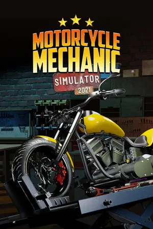 Copertina di Motorcycle Mechanic Simulator 2021