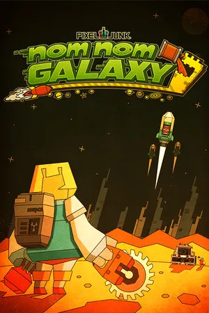 Copertina di PixelJunk Nom Nom Galaxy