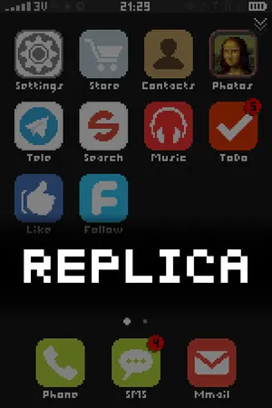 Replica cover art