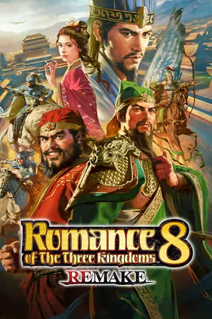 ROMANCE OF THE THREE KINGDOMS 8 REMAKE cover art