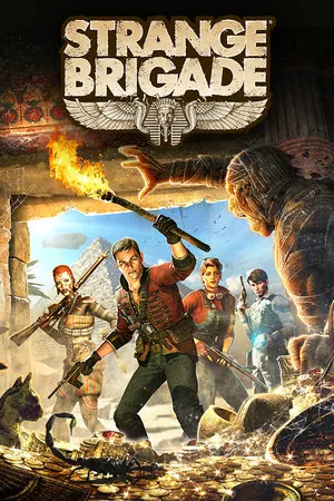 Copertina di Strange Brigade