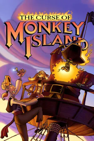 The Curse of Monkey Island cover art