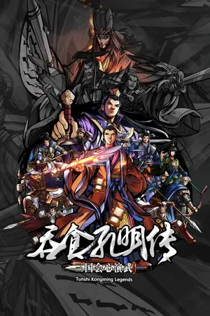 Cover van 吞食孔明传 Tunshi Kongming Legends