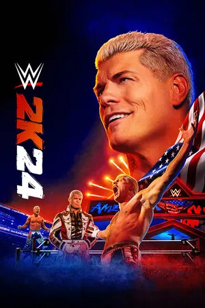 WWE 2K24 cover art
